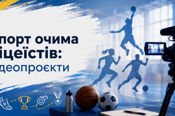 Спорт очима ліцеїстів: відеопроєкти 6(10)-В